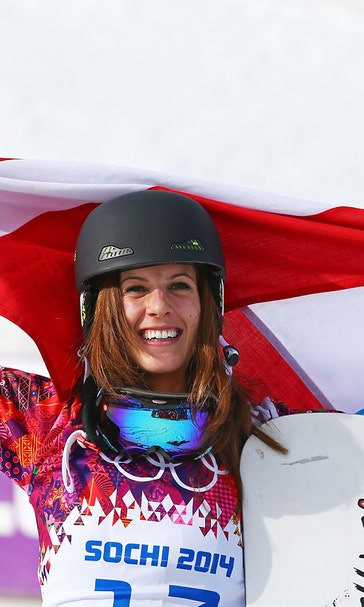 Austria's Dujmovits wins gold in women's parallel snowboard slalom